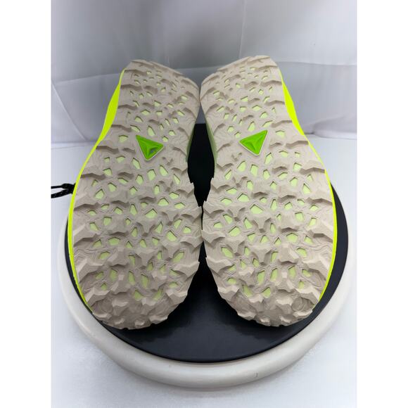 Asics Trabuco Max 3 Womens Size 9.5 Trail Running Shoes Black Green 1012B606 - Picture 9 of 10